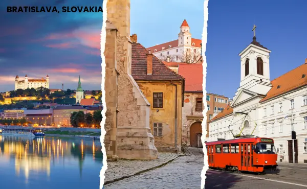 The image showing Bratislava, a top budget-friendly destination in Slovakia