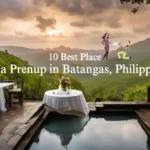 The image shows some of the best places for a prenup in Batangas