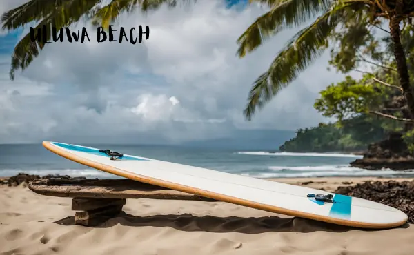 Image shows Uluwatu Beach and its waves that are great for surfing, one of the Best Beaches for Surfing in Bali