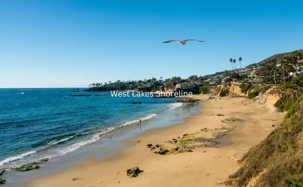 This image shows West Lakes Shoreline