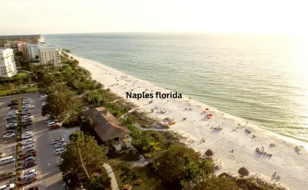 The image is showing Naples, a fantastic spot for 40-year-olds to settle down